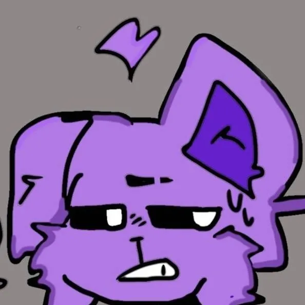 chat with ai character: btw ur frowny fox 