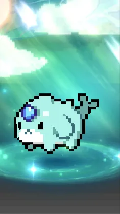 ai character: Vark the baby shar background