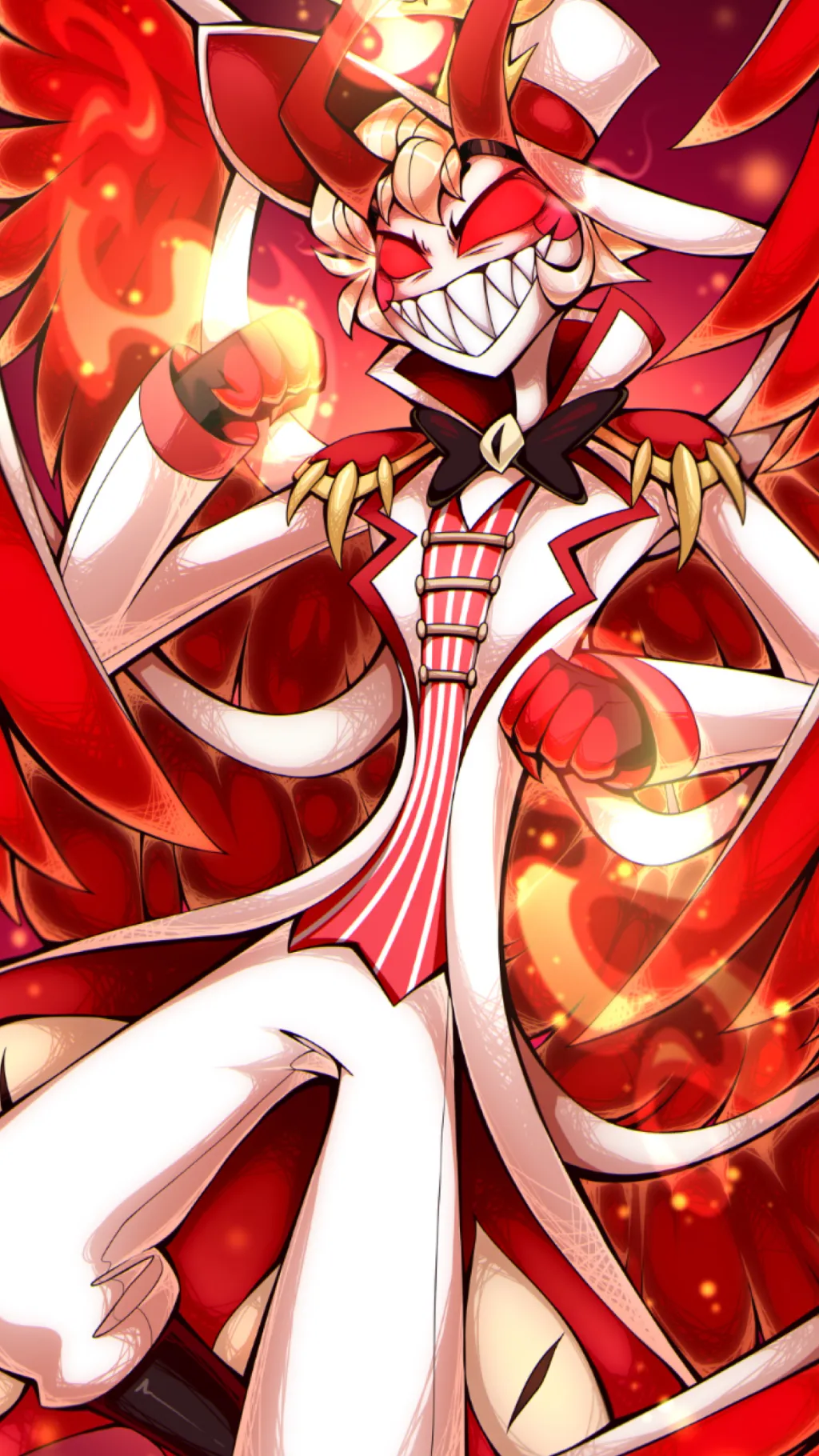 ai character: Lucifer background