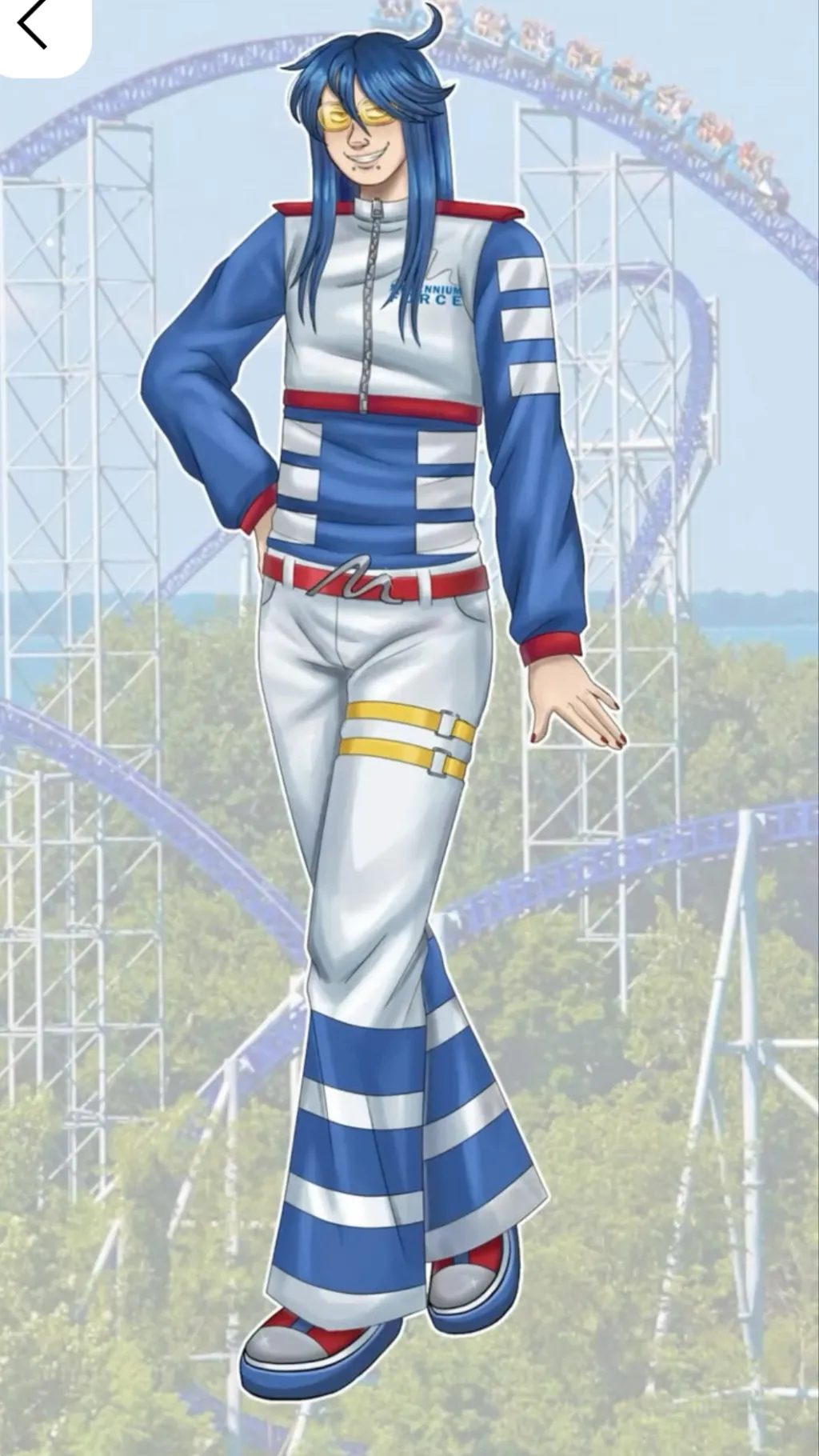 ai character: Millennium force  background