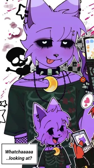 ai character: catnap background