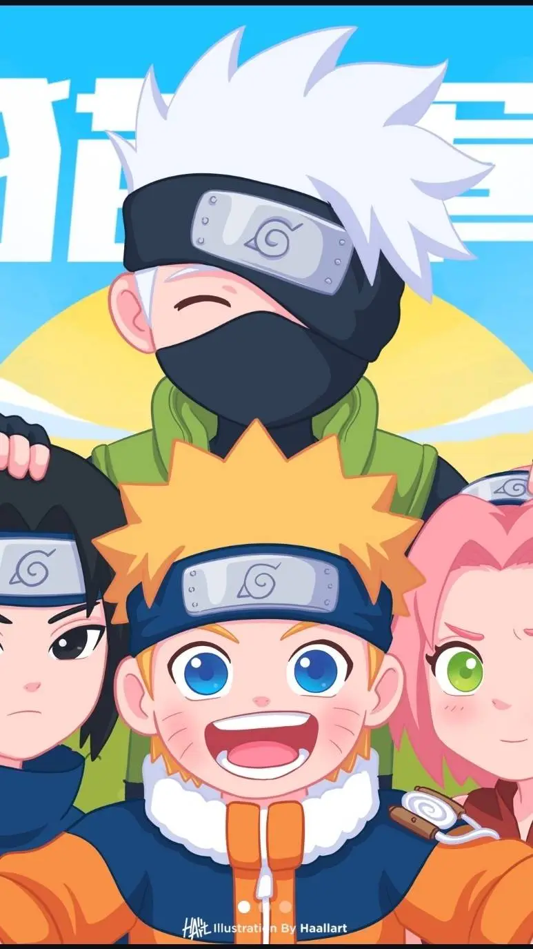 ai character: boruto  background