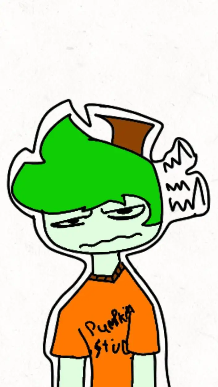 ai character: me/pumpkin studios background