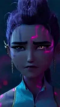 ai character: 💜RuMi💜 background