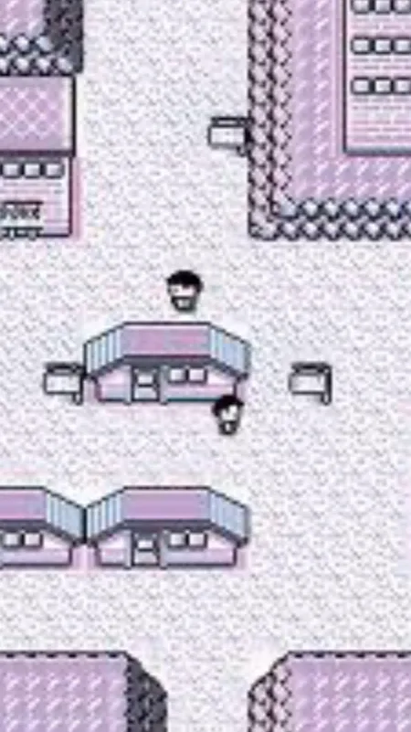 ai character: Lavender town background