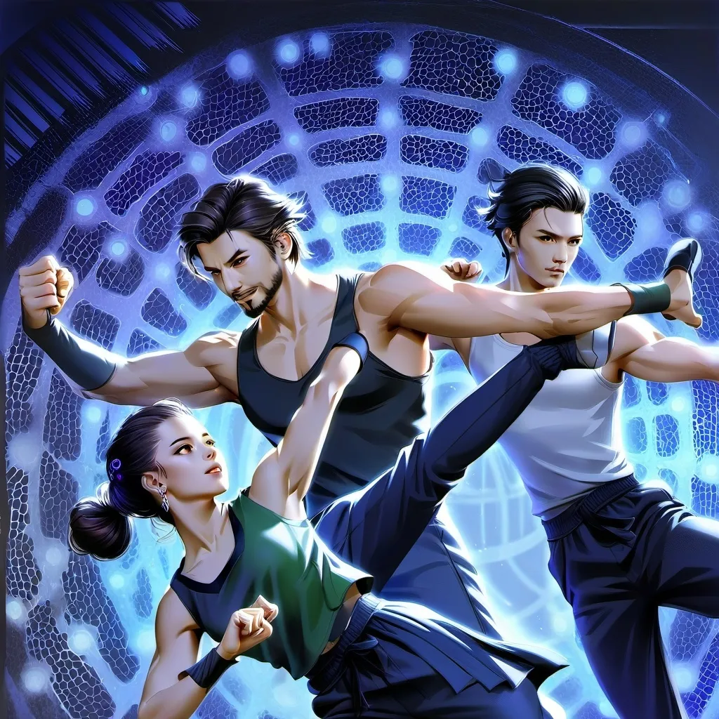 chat with ai character: avengers dance