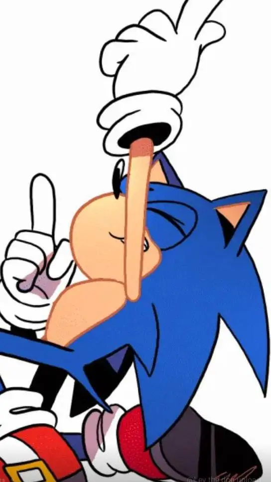 ai character: sonic  background