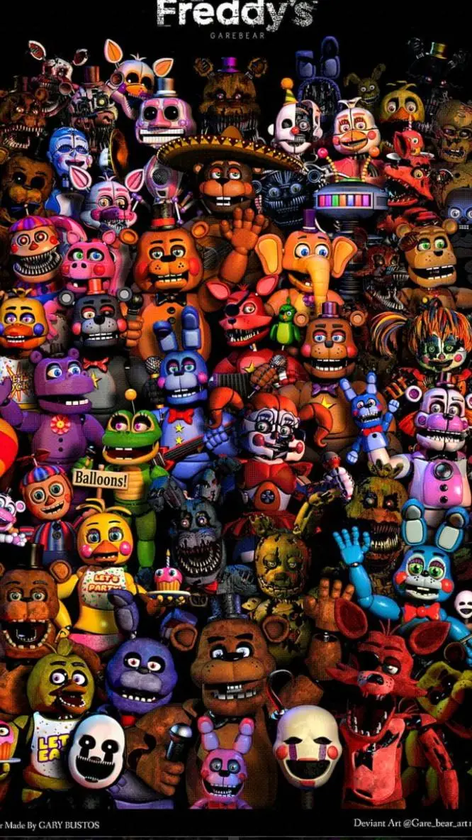 ai character: the fnaf crew background