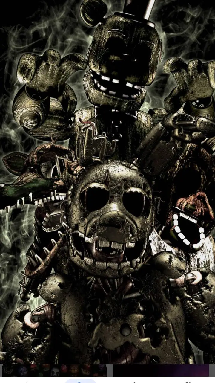 ai character: fnaf 3 location  background