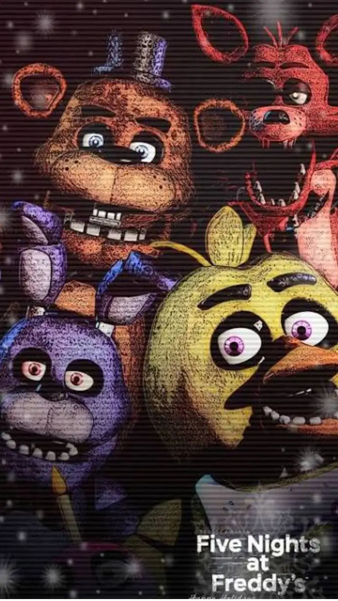 ai character: the fnaf gang  background