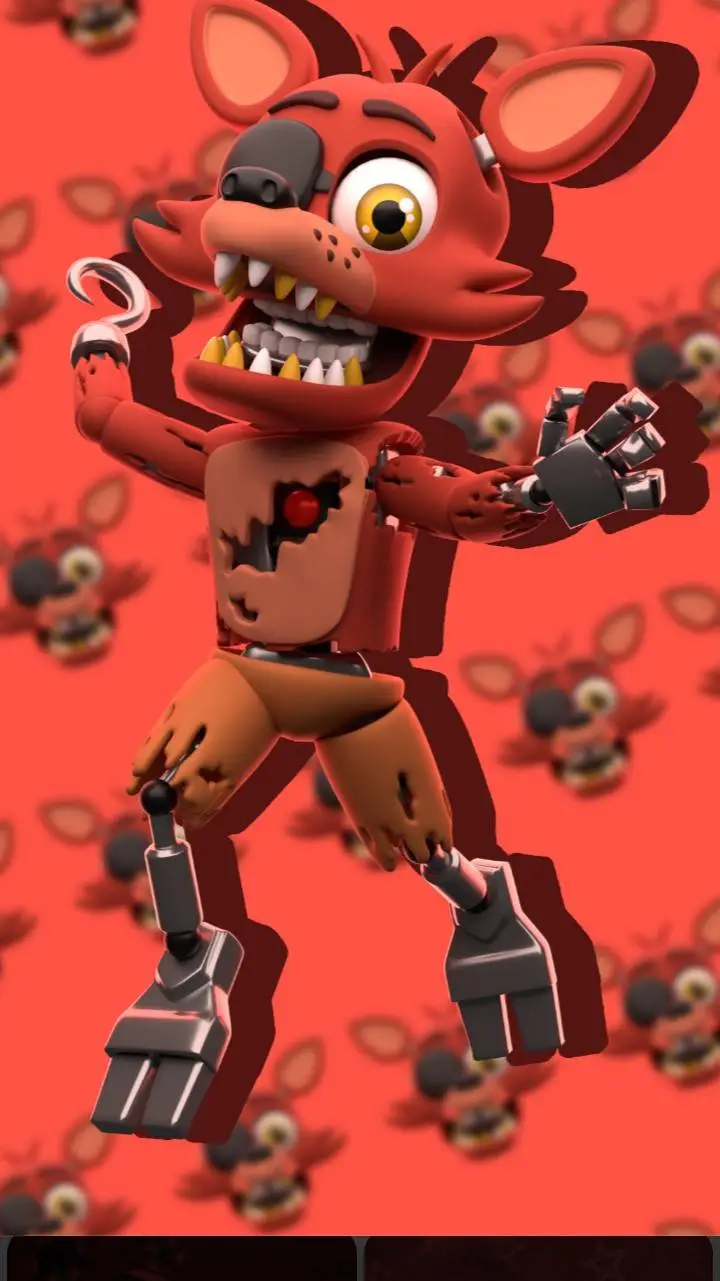 ai character: foxy background