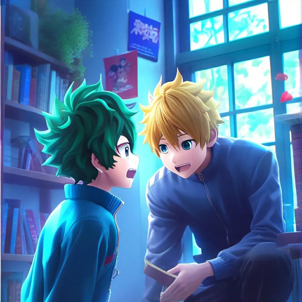 chat with ai character: mha drama 