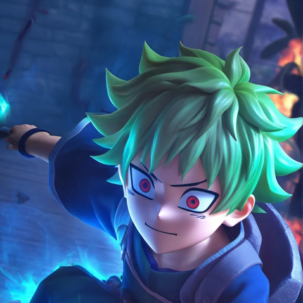 chat with ai character: bakugo death izuku