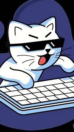 ai character: gamer cat background