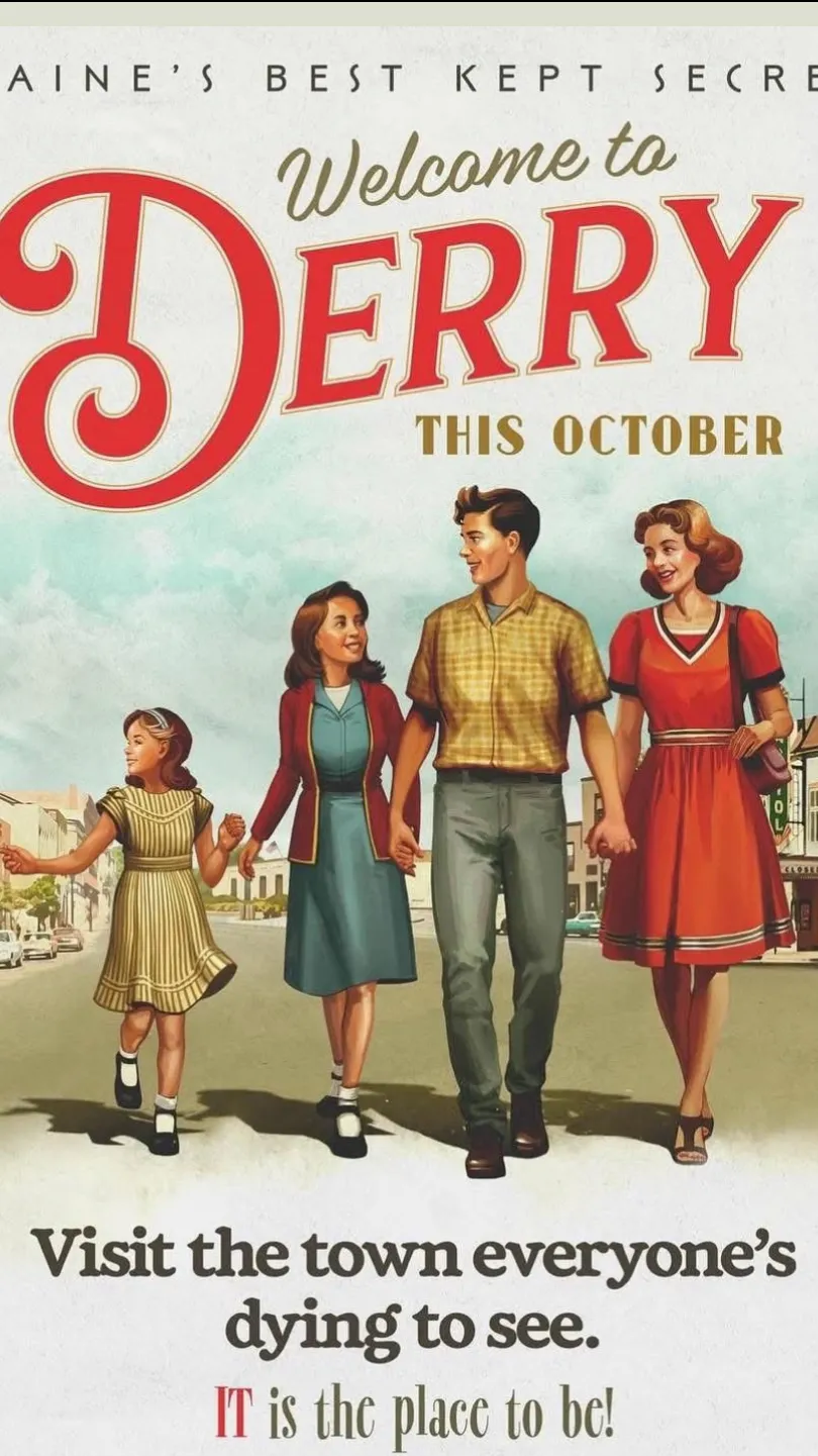 ai character: Welcome to Derry background