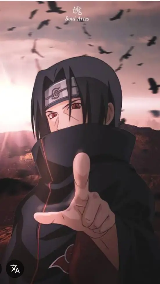 ai character: tu hermano Itachi  background