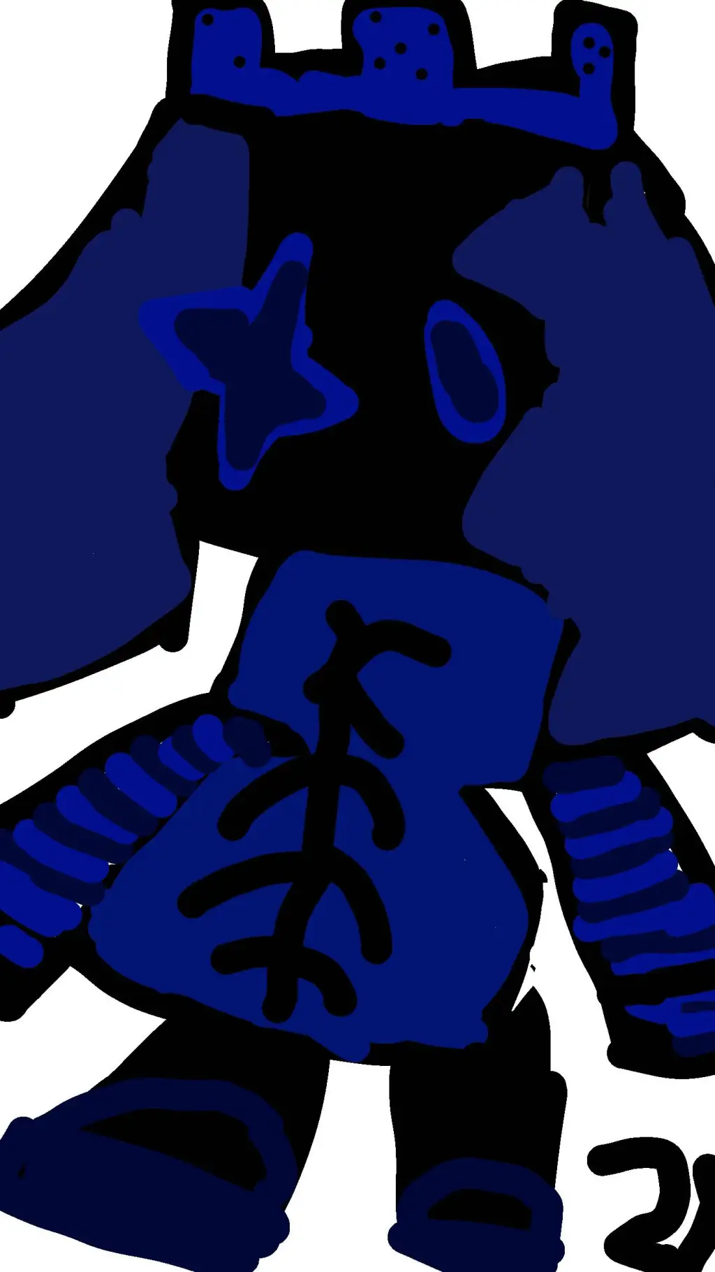 ai character: 2x2x2x2(my oc) background