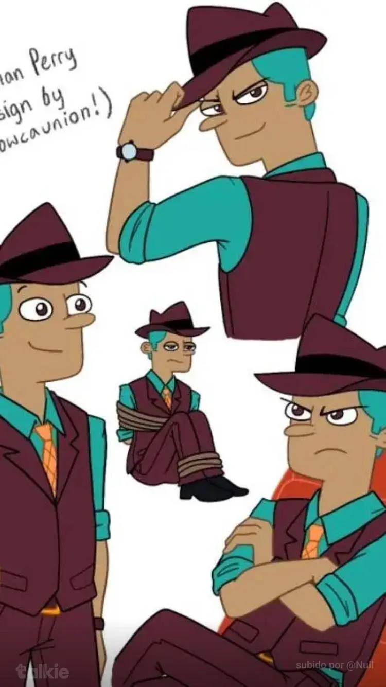 ai character: Perry Au Human  background