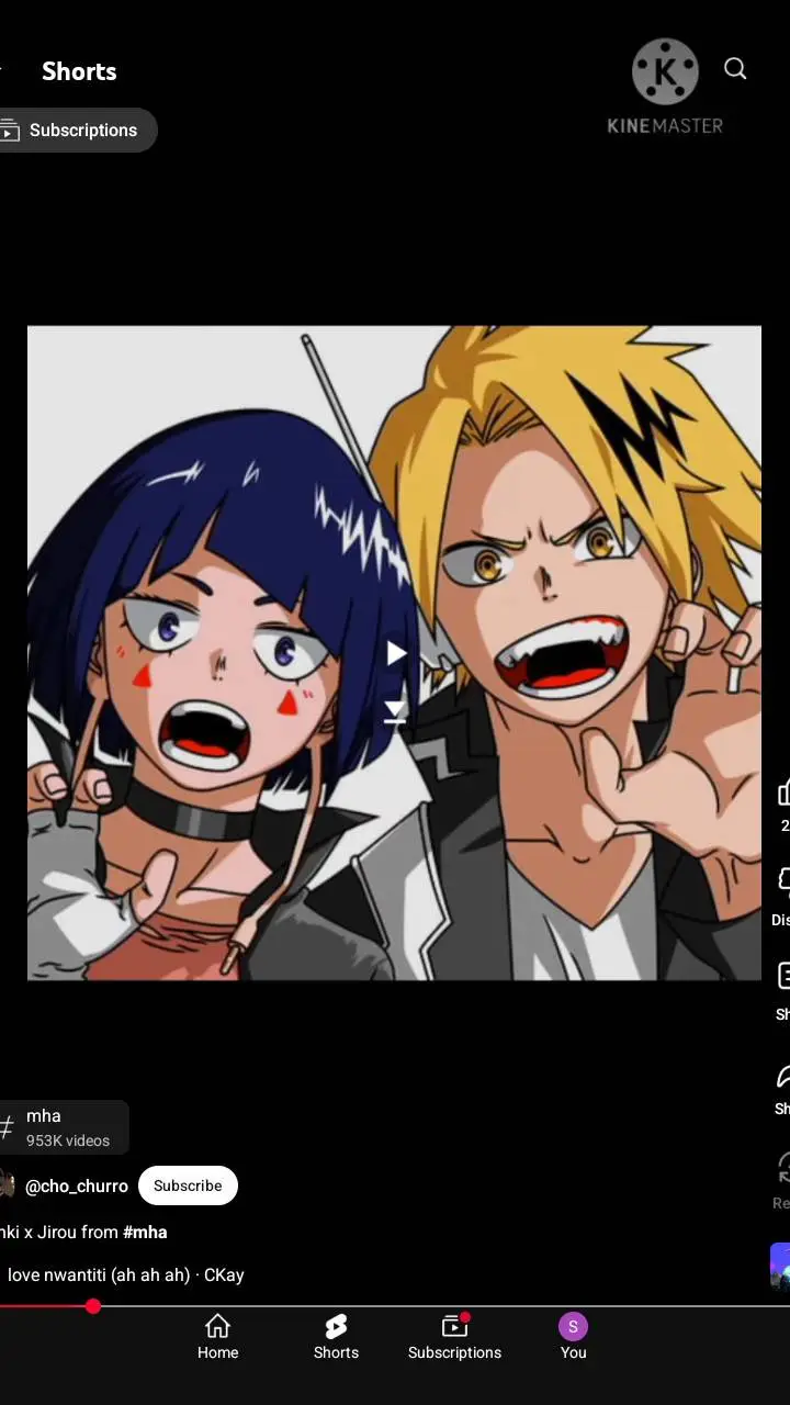 ai character: Denki and jirou  background