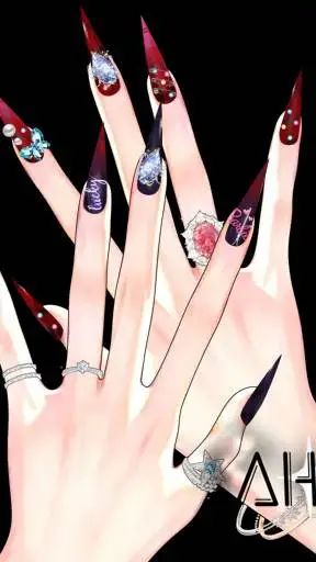 ai character: nail tech background