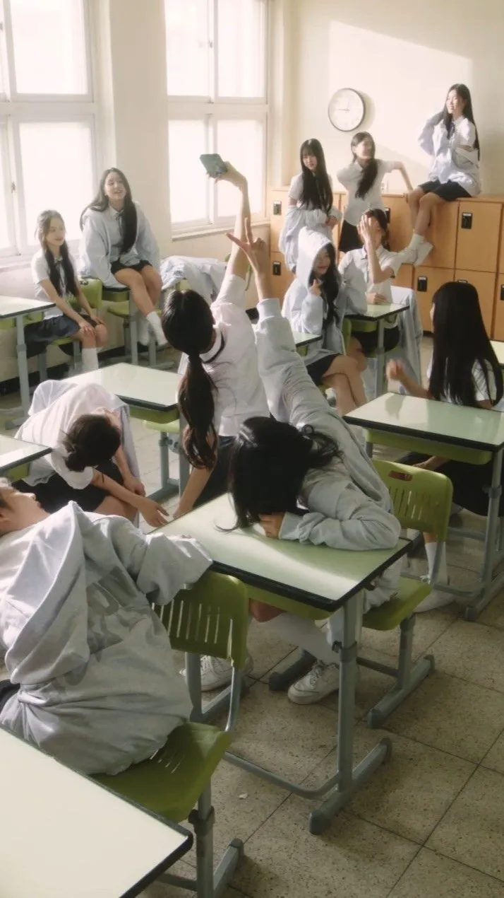 ai character: High school ￼ background