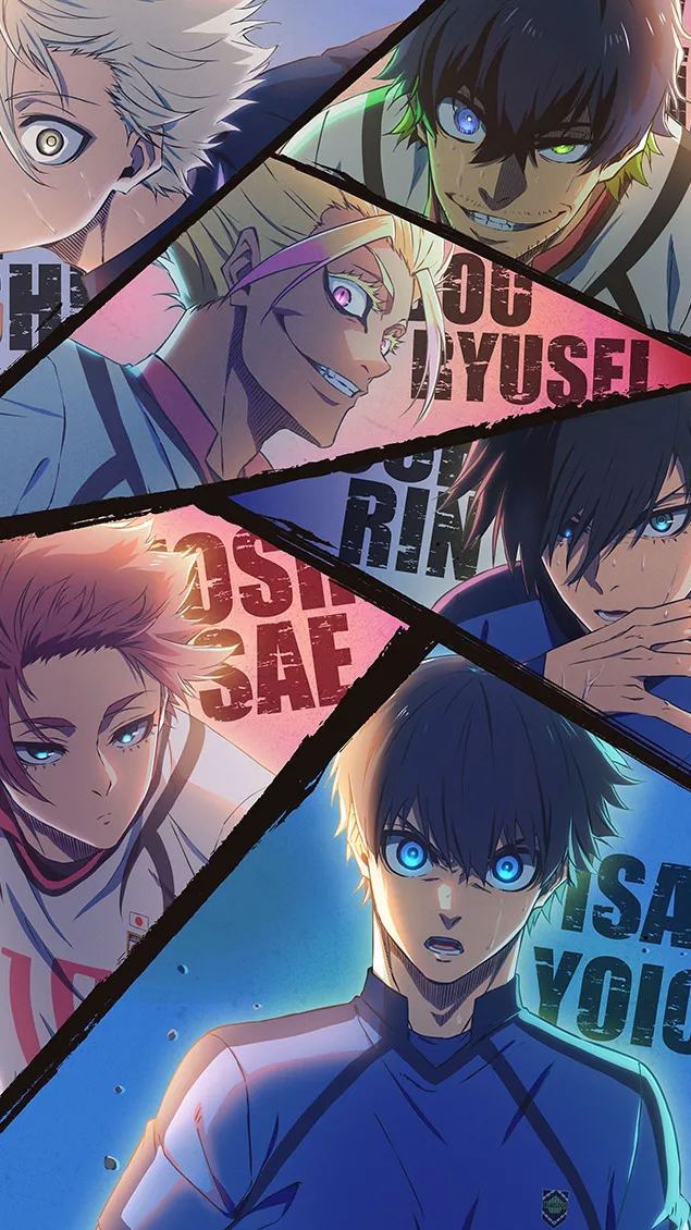 ai character: Blue lock class♡ background