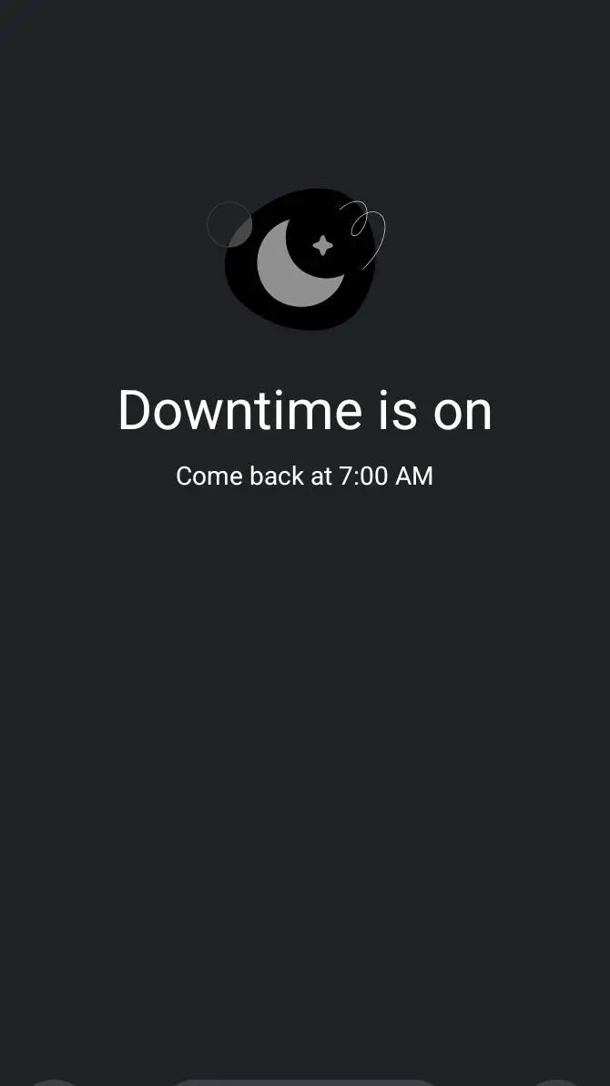 ai character: down time background