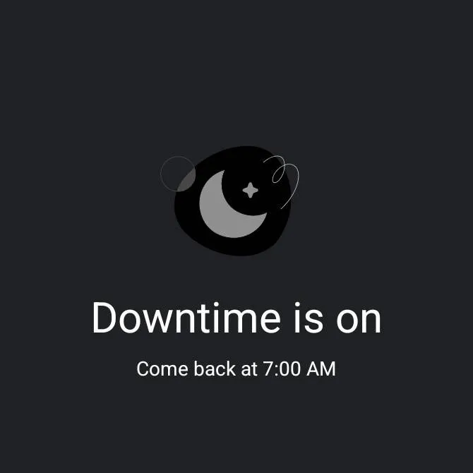 chat with ai character: down time