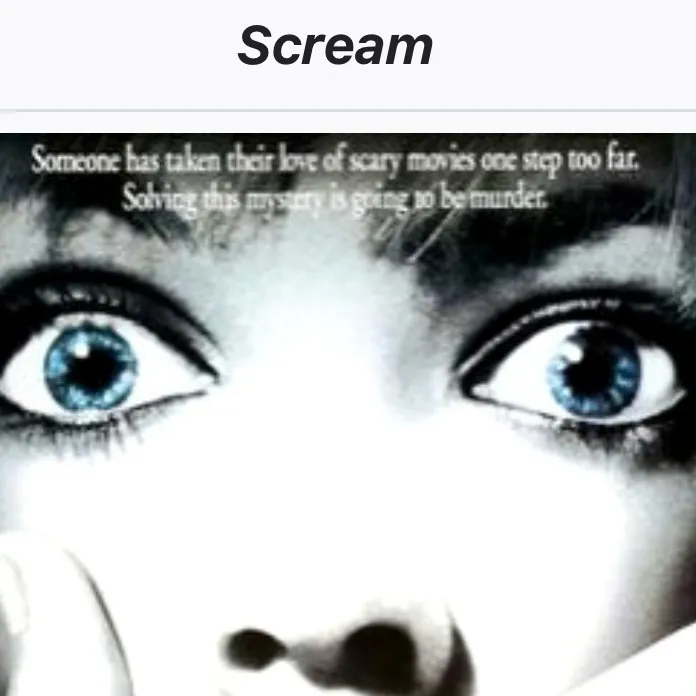 chat with ai character: Scream 🔪❤️😈￼