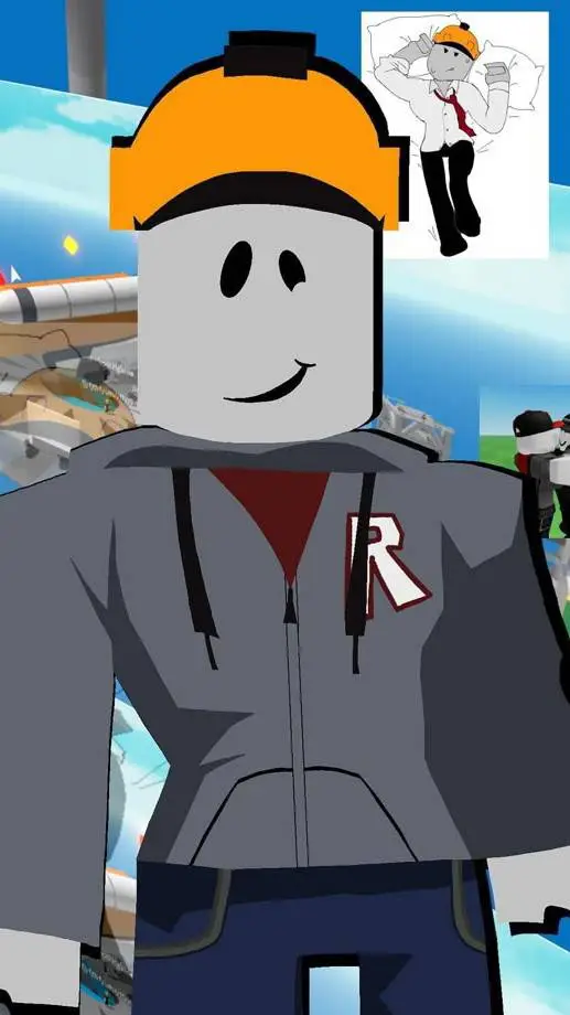 ai character: builderman background