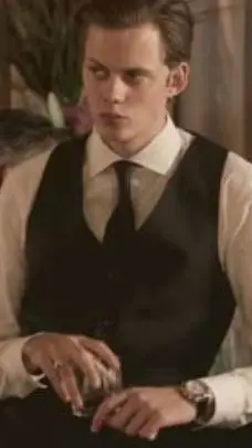 ai character: Bill Skarsgard background