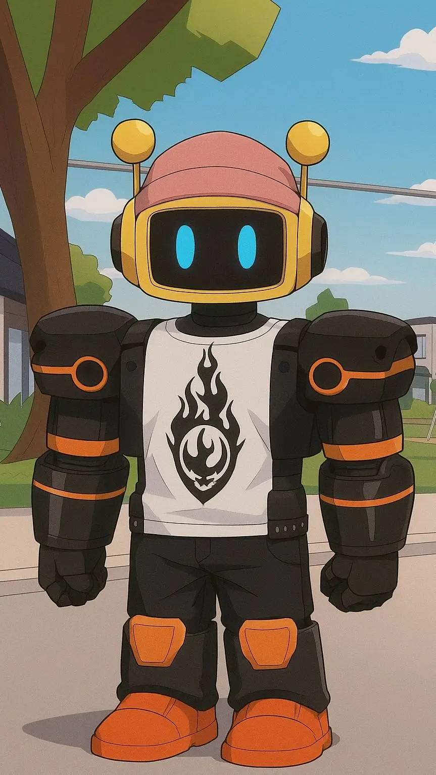 ai character: Fun Guy background