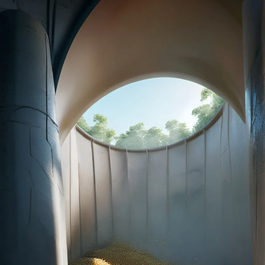 chat with ai character: Silo de maiz