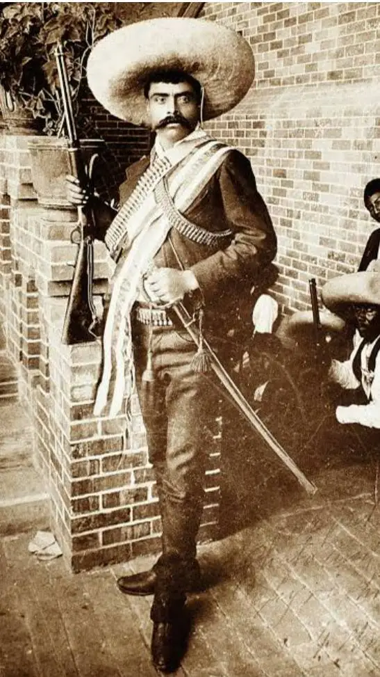 ai character: emiliano Zapata background
