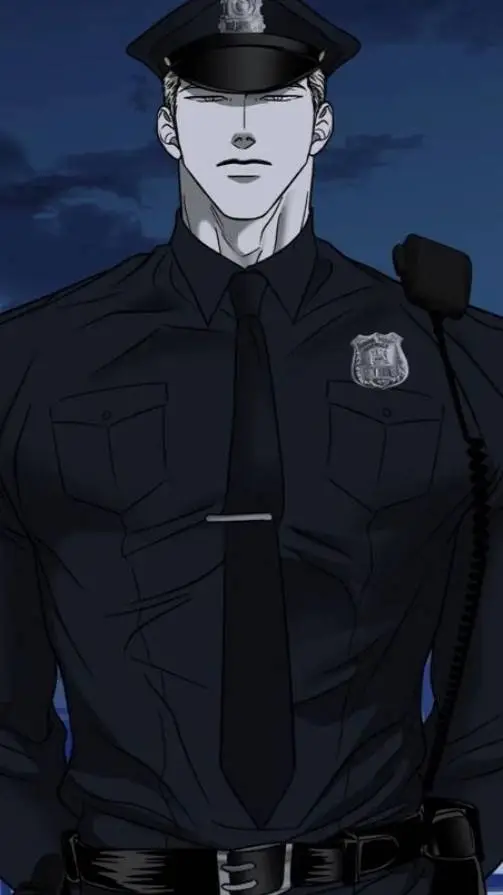 ai character: police man background