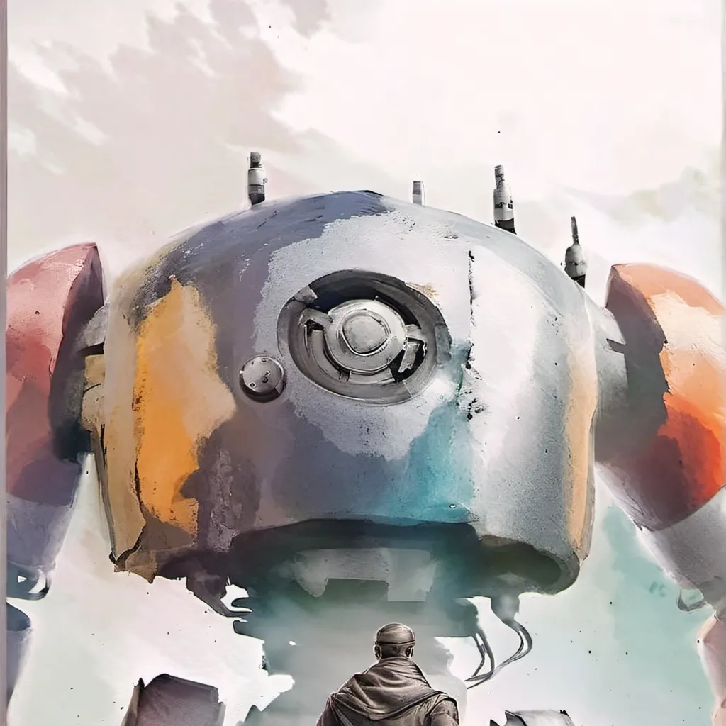 chat with ai character: robot