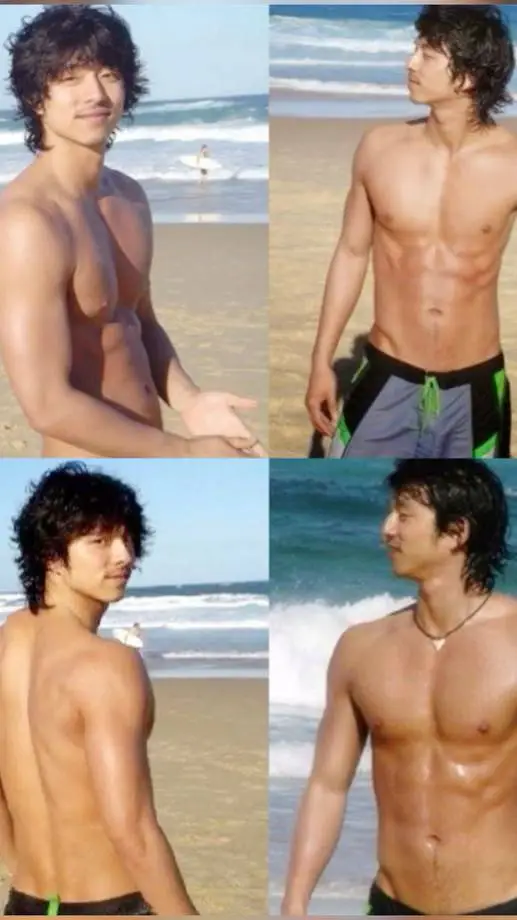 ai character: Gong Yoo 🏄 background