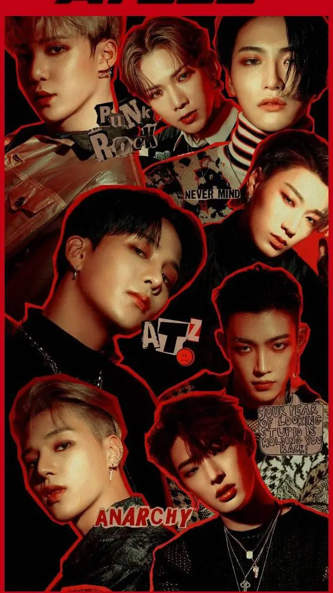 ai character: ATEEZ background