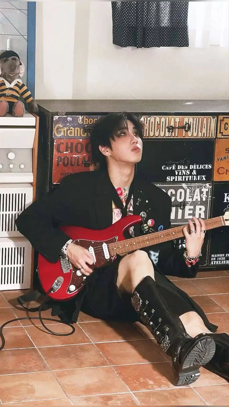 ai character: Han Jisung  background