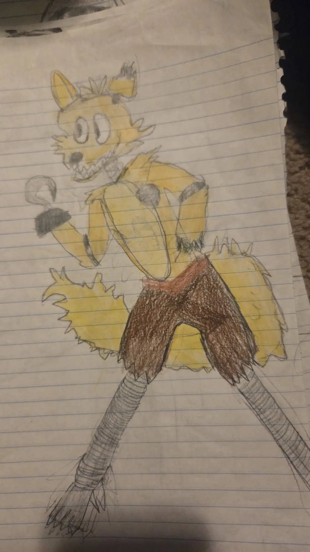 ai character: Spring Foxy background