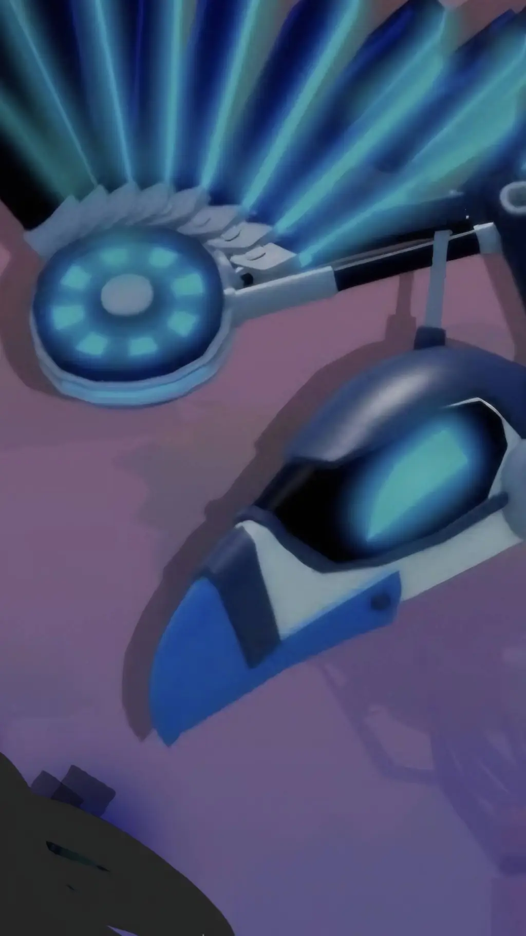ai character: Robot bird (me) background