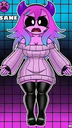 ai character: insane background