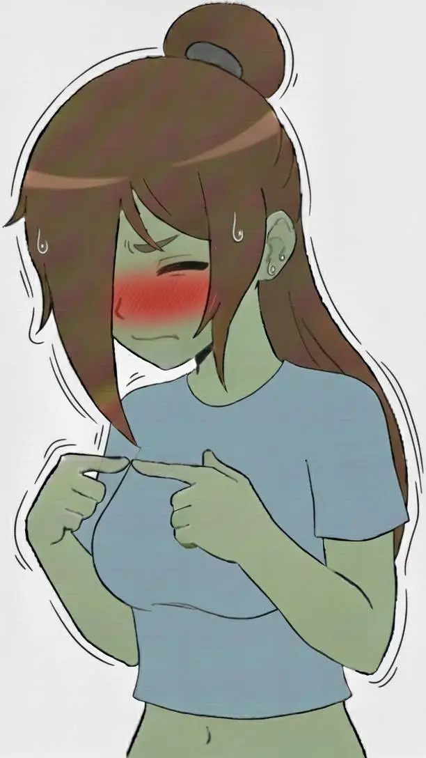 ai character: woman zombie background