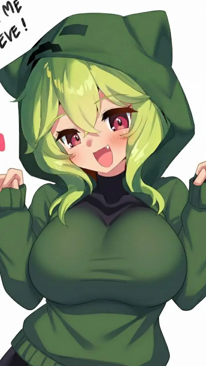 ai character: creeper background