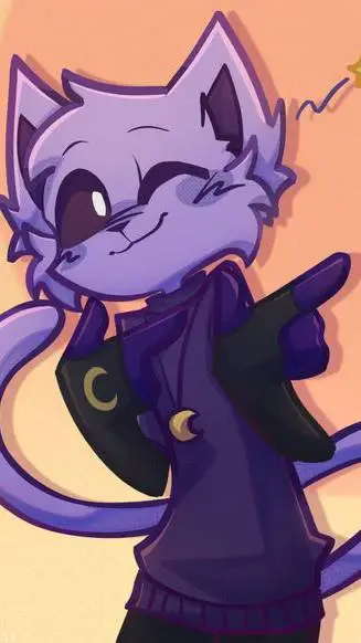 ai character: catnap mujer background