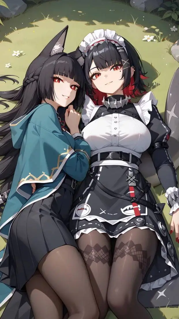 ai character: MIYABI Y ELLEN background