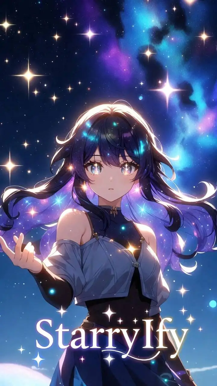 ai character: StarryIfy background