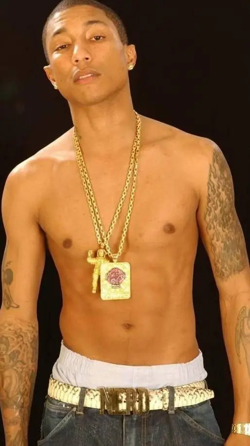 ai character: Pharrell williams  background