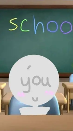 ai character: Dw school  background