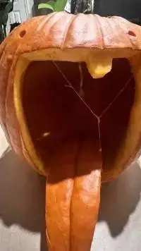 ai character: PUMPKIN  background